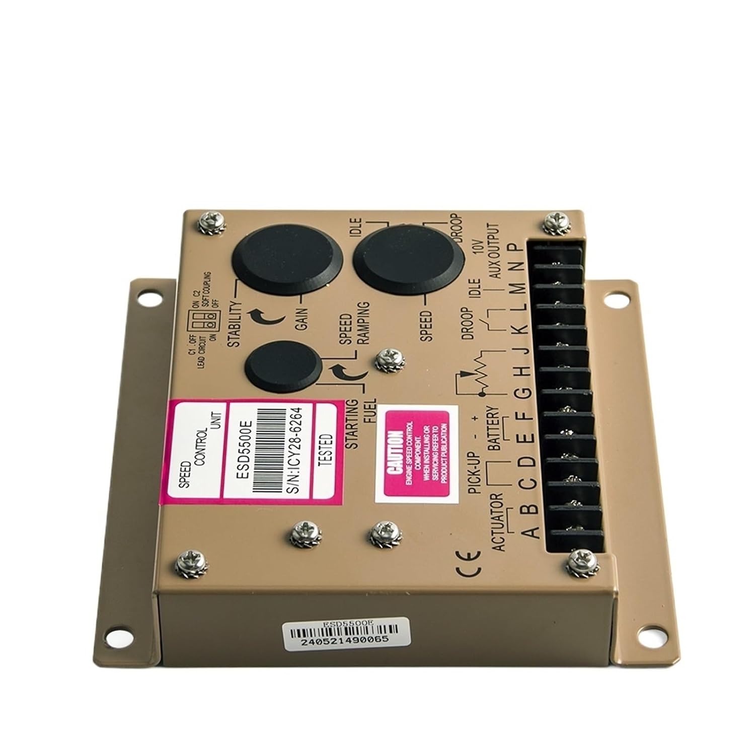 ESD5500E Diesel Generator Engine Speed Controller Module Electric Governor Speed Control Unit ESD-5500E