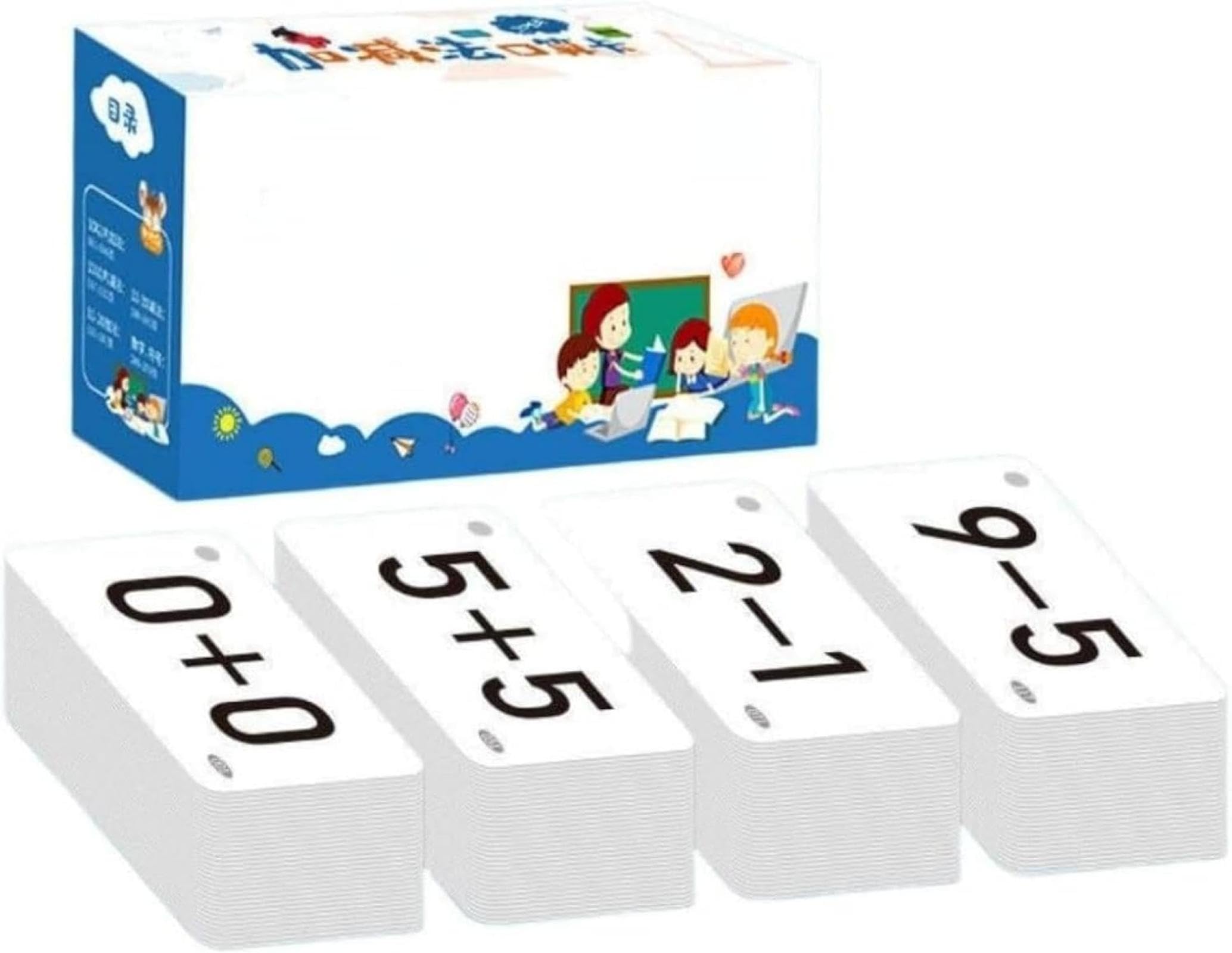 Amazon.co.jp: 数学学習カード 子供の認知学習カード 子供のための就学