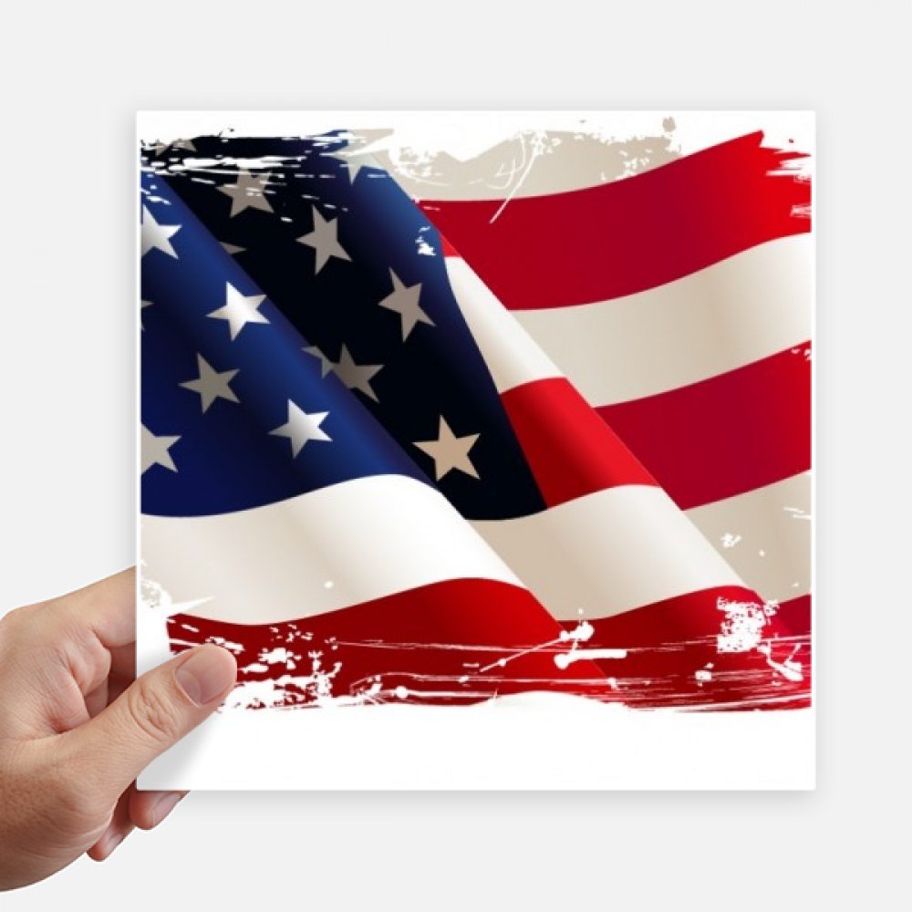 Autocollant drapeau américain pour personnaliser valise et masquer rayures