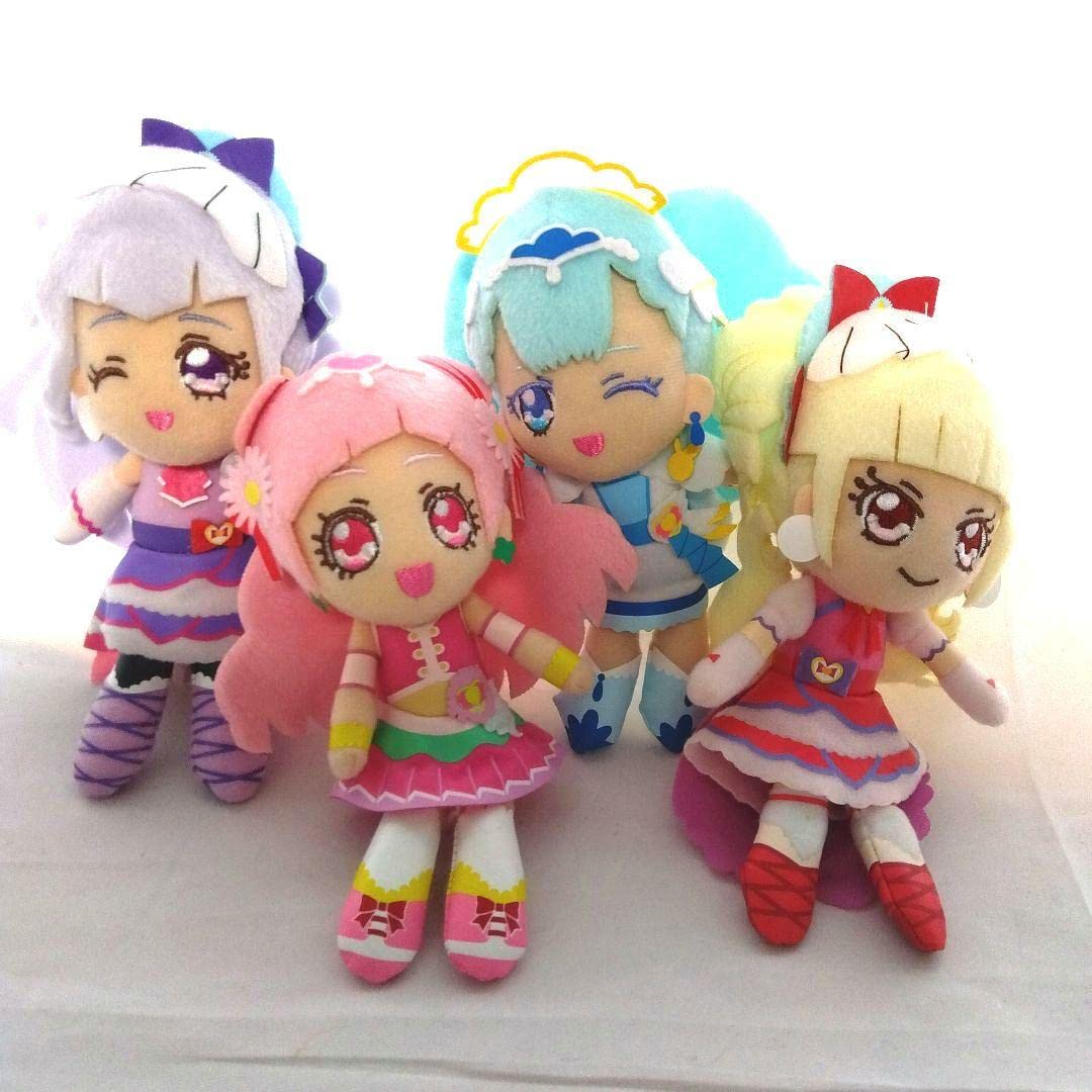 プリキュア　ぬいぐるみ　人形　３体セット　まとめ売り　レア Amazon.co.jp: HUGっと!プリキュア3 ぬいぐるみ 4体セット : おもちゃ