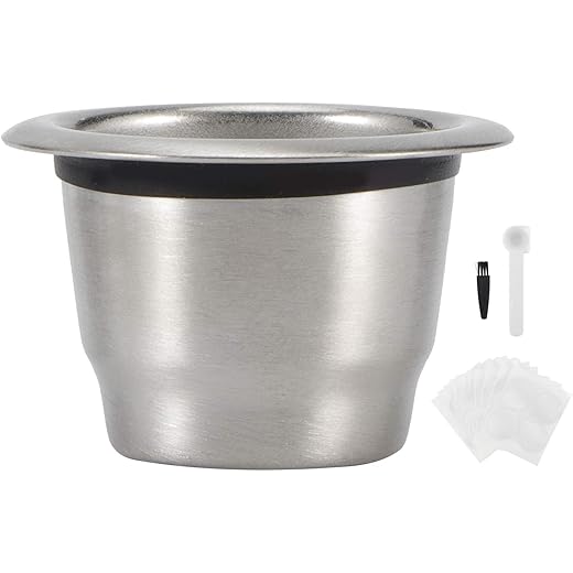 Durable Reusable Refillable Coffee Capsule Easy to Use Safe