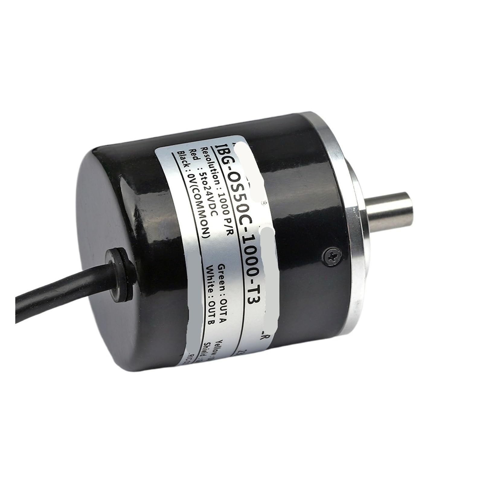 Encodeur rotatif incrémental E50S résout les pertes de synchronisation 600 PPR 24V axe 8mm