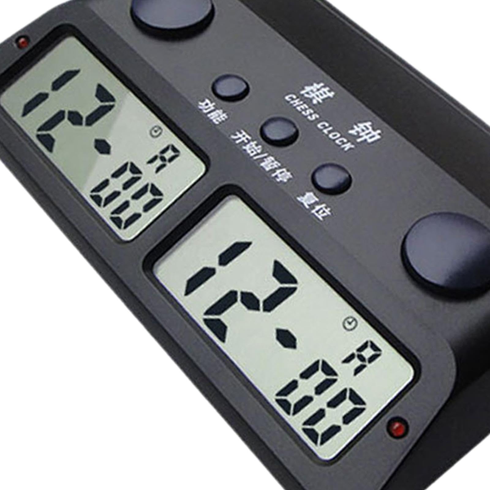 Reloj de tiempo de competición de ajedrez cuenta atrás para juegos de mesa, función de memoria