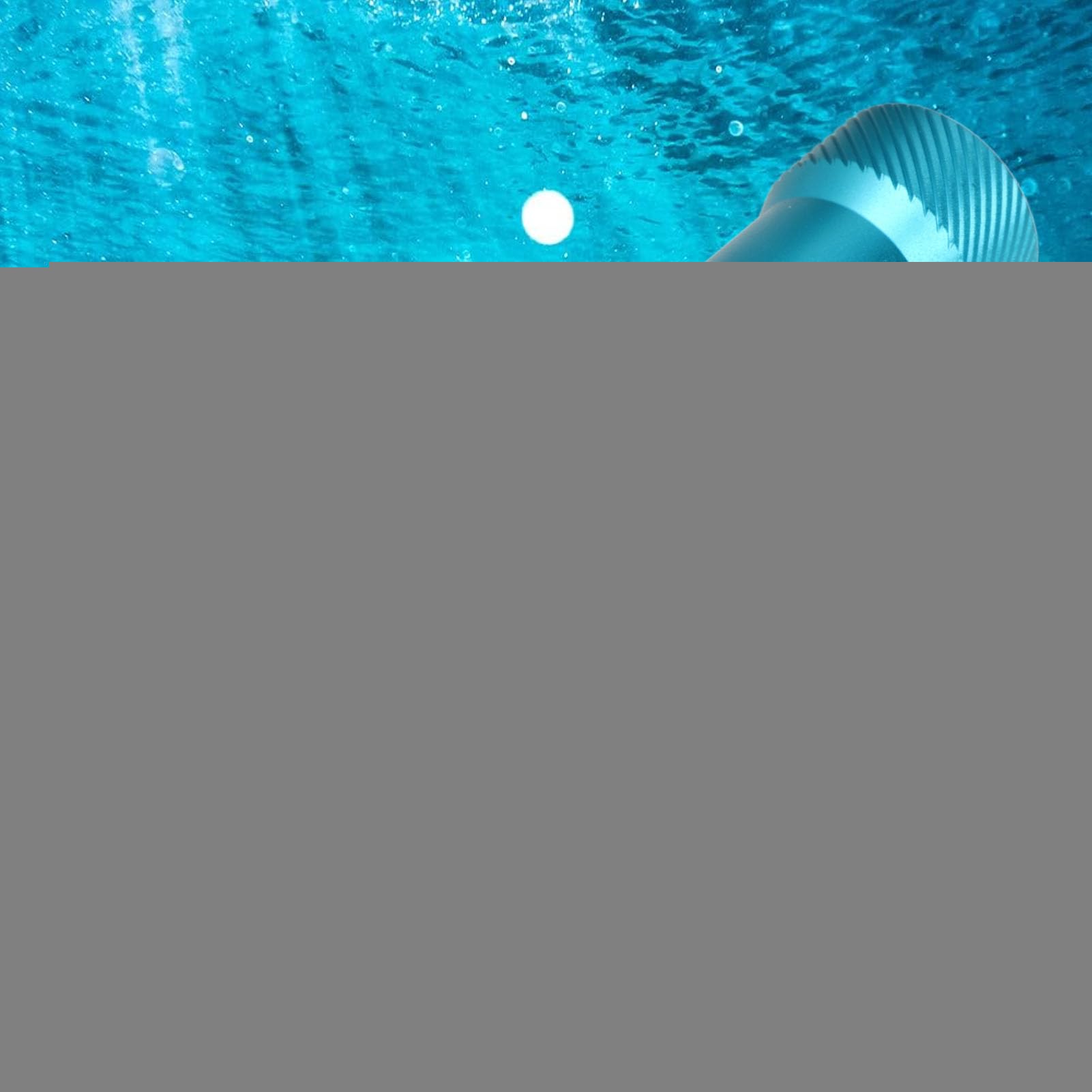 EMUKOEP Torcia Subacquea a LED L2 1050lm Torcia Subacquea Impermeabile IPX8 per Campeggio All'aperto
