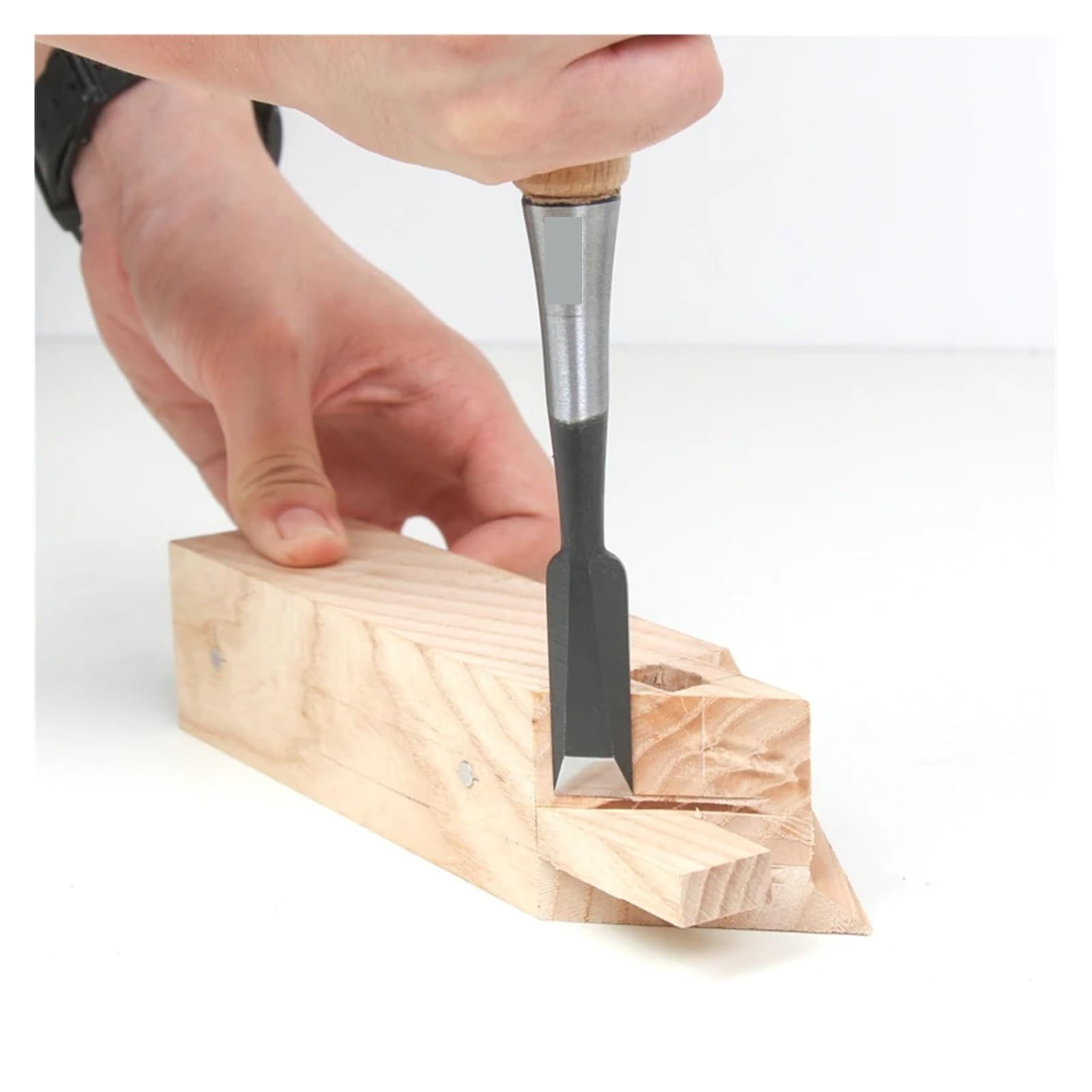 Juego de cinceles para tallar madera, herramientas de carpintería (tamaño: 15 mm, color: 1)