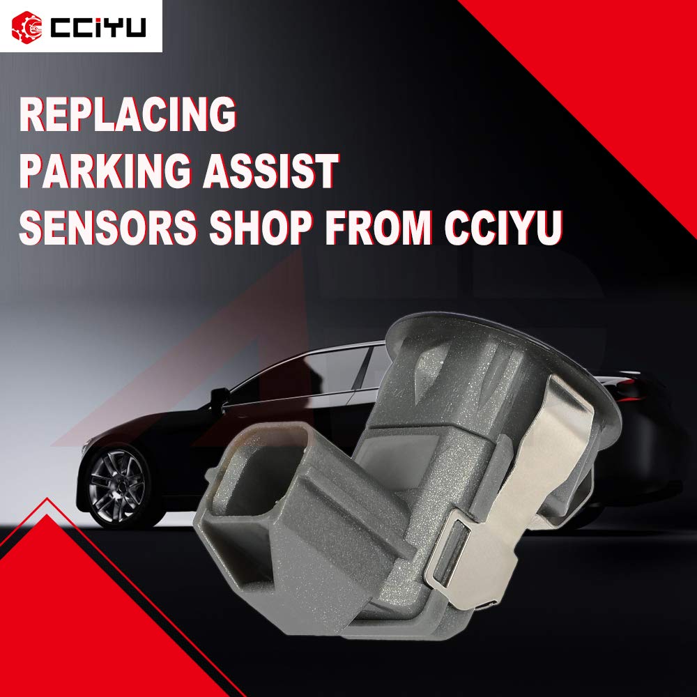 cciyu 4pcs Assist Sensor Parking Bumper Backup Sensors for Infiniti FX37 FX50 G37 QX56 EX35 FX35 G25, Cube # 25994CM10D, Parking Reverse Sensors