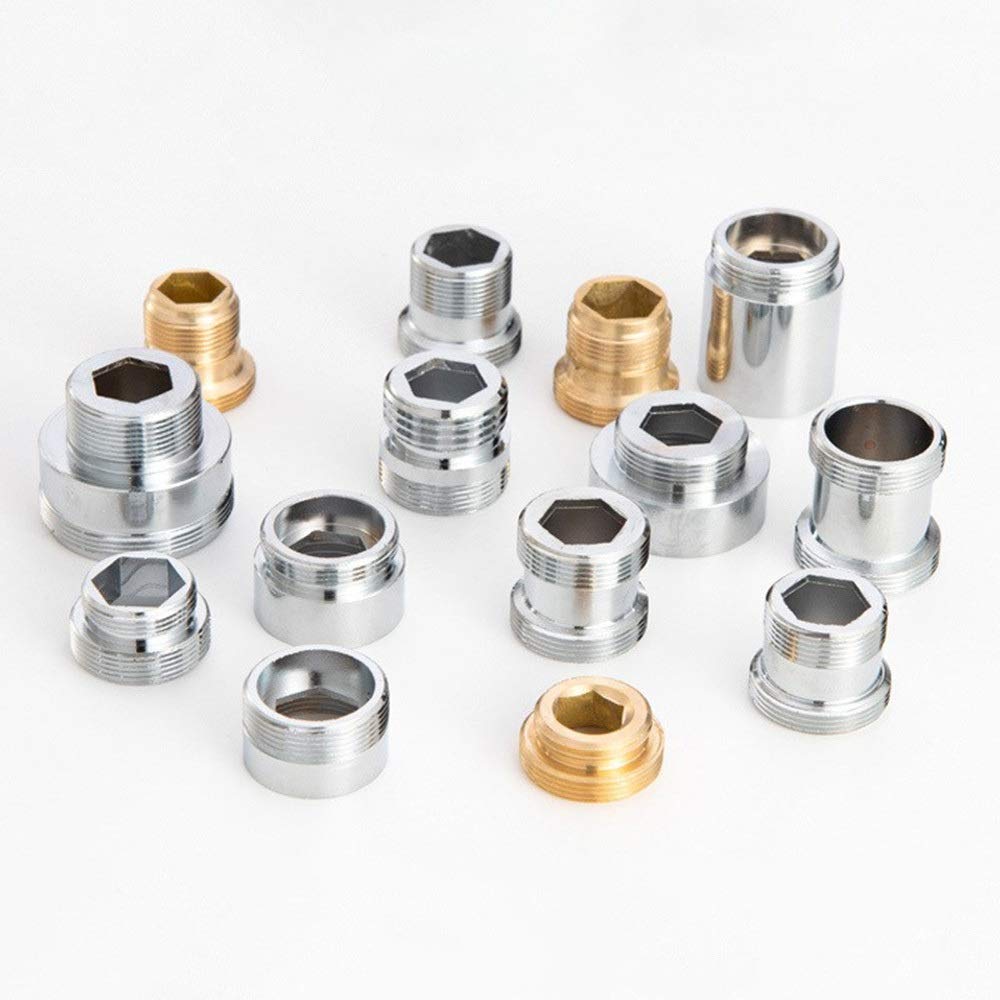Accesorios para purificadores de agua Adaptador de grifo, rosca macho M22, conector de rosca macho M26/M28/M30/M32, adaptador exterior, accesorios de grifo de latón for cocina y baño, 1 unidad(M32*M22