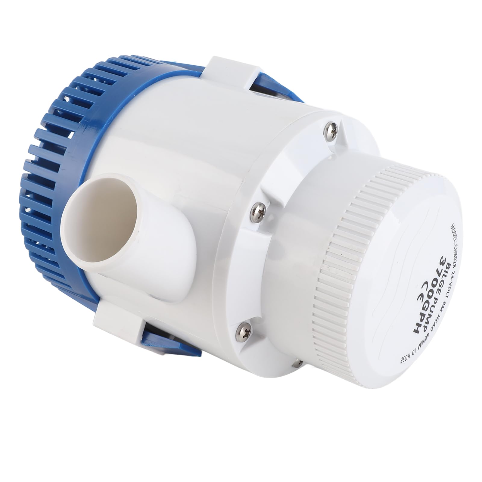 Pompa di Sentina da 3700 GPH - Pompa di Sentina Elettrica per Impianti Idraulici Marini con Prevenzione del Surriscaldamento, Bassa rumorosità e Prestazioni Efficienti per Barche e - (24V)