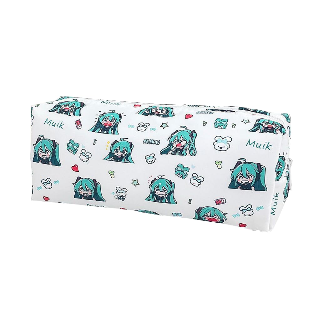 Miku Plüsch-Federmäppchen - Anime Federtasche 20x15cm Für Schule