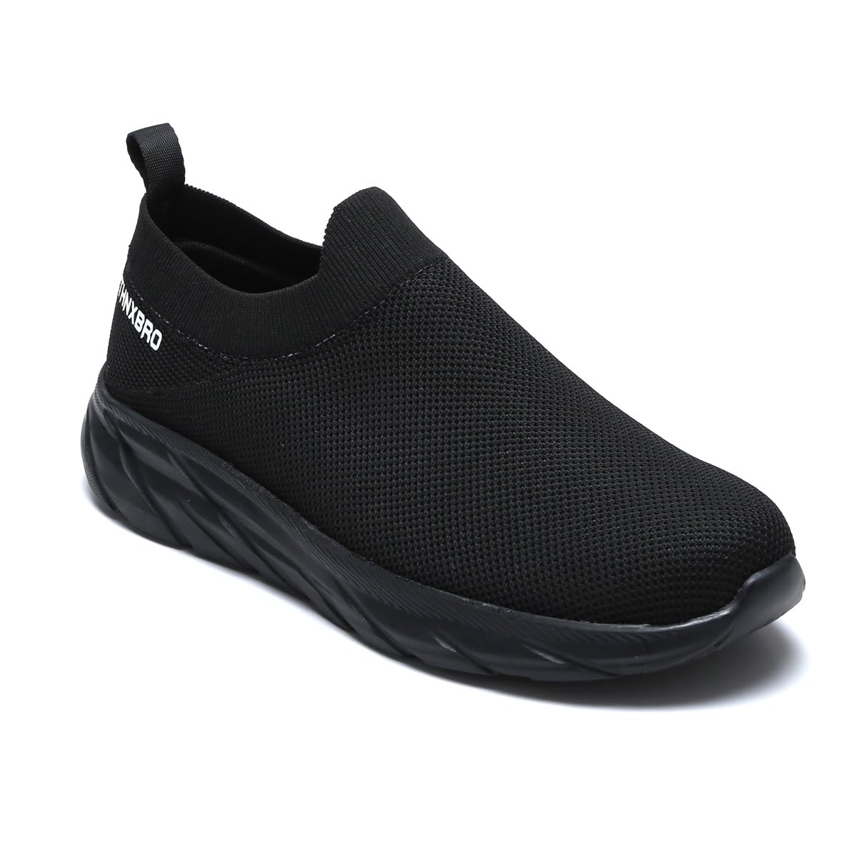 THNXBRO Men's Casual Soothe Running Stylish Shoes (Black, UK Footwear Size System, Adult, Men, Numeric, Medium, 8)
