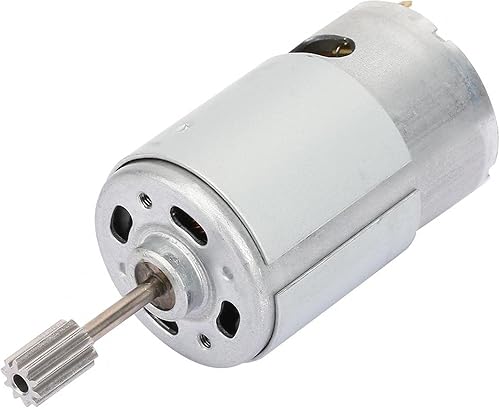 Miniatura 3 de RS550 12V Micro Motor Motor de Alta Velocidad para Coche de Juguete Eléctrico Niños Motocicleta con 2pcs Cabeza de Diente (550-30000)
