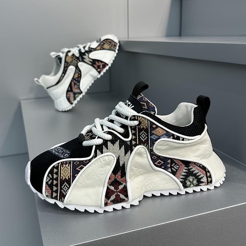 Men's Breathable Running Shoes with Comfortable Soft Soles - Ideal for Outdoor Jogging, Winter & Fall Wear - Perfect for Leisure & Fitness Enthusiasts3