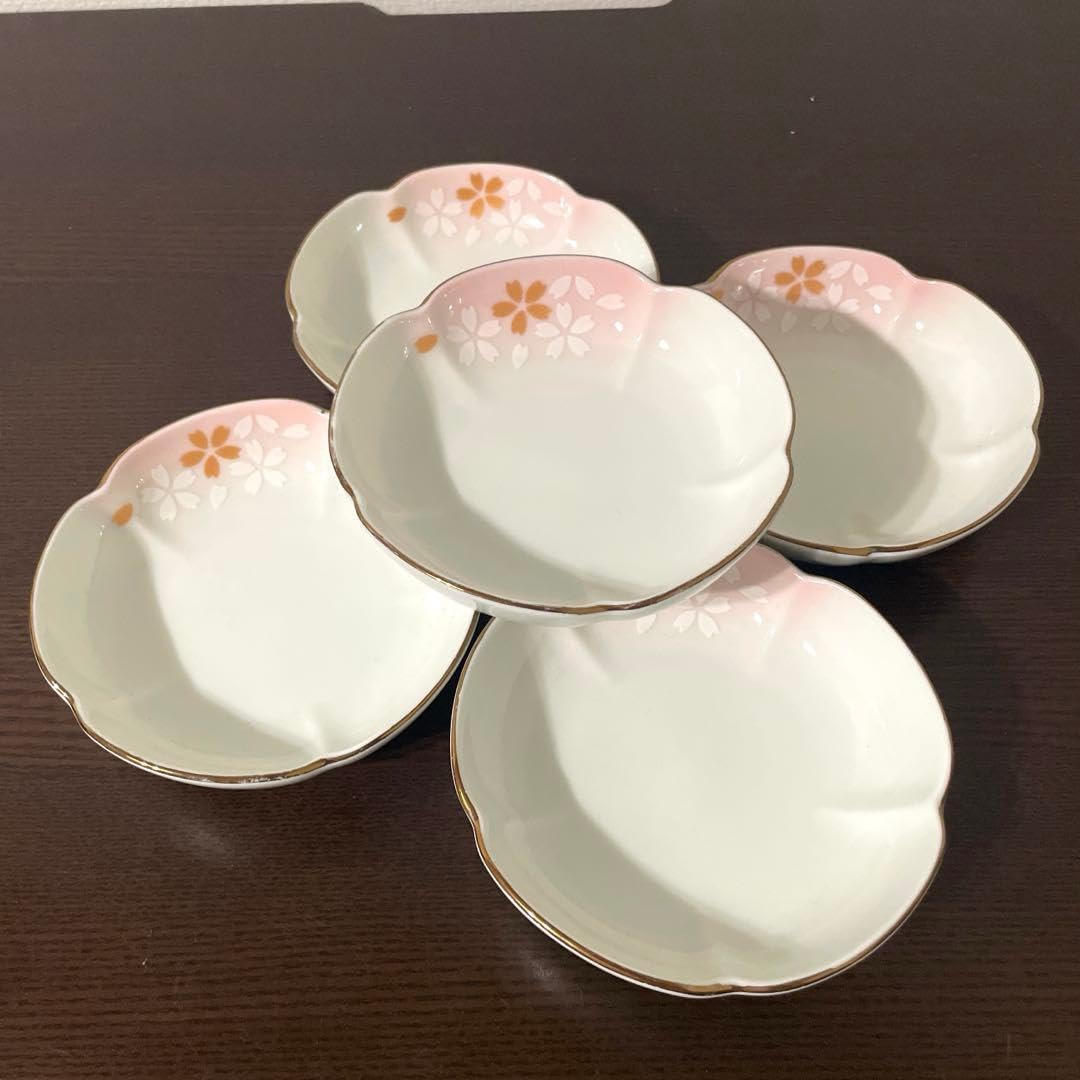 有田焼 桜絵 小鉢 5客 ピンク