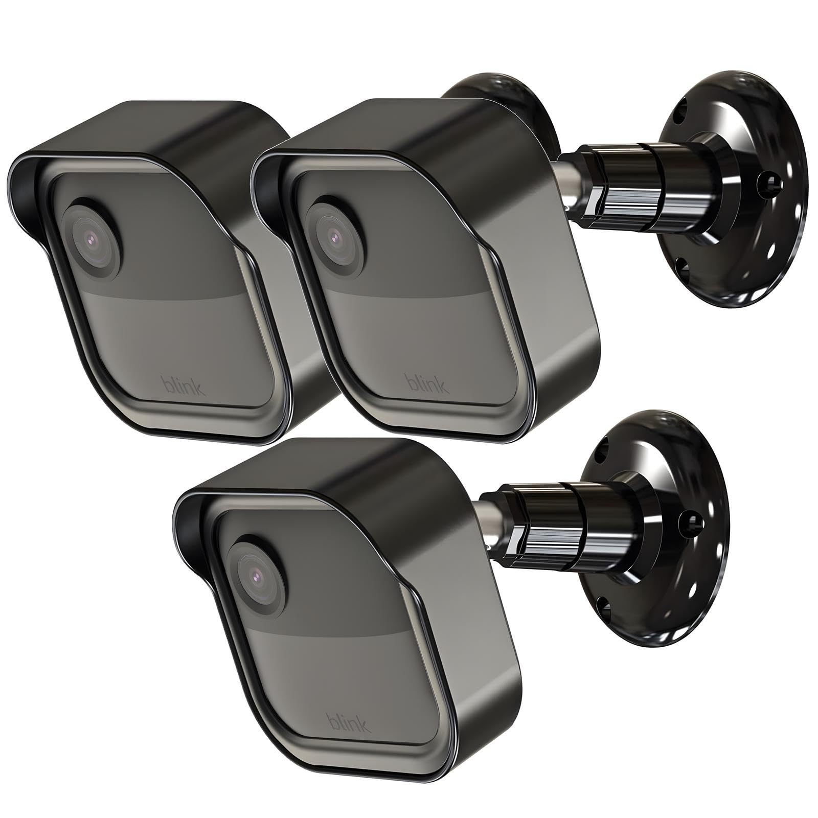 Sponsored Ad – All-New Blink Outdoor Camera Housing and Mounting Bracket, Weatherproof Protective Cover and 360 Degree Adjustable Mount for Blink Outdoor Indoor Home Security Camera System (Black, 3 Pack)