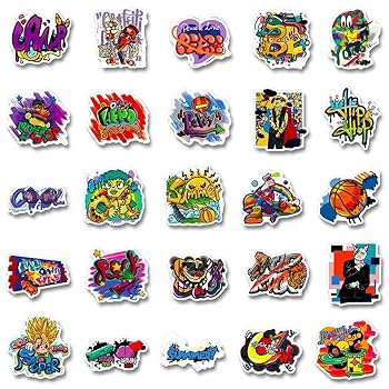 Amazon.co.jp: 50枚 ステッカー アメリカン レトロ かっこいい