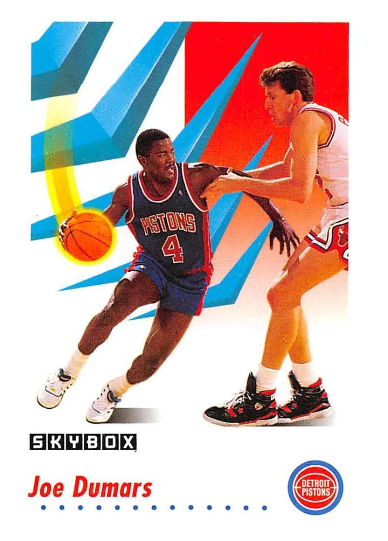 Amazon.com: 1991-92 SkyBox Basketball #81 Joe Dumars Detroit