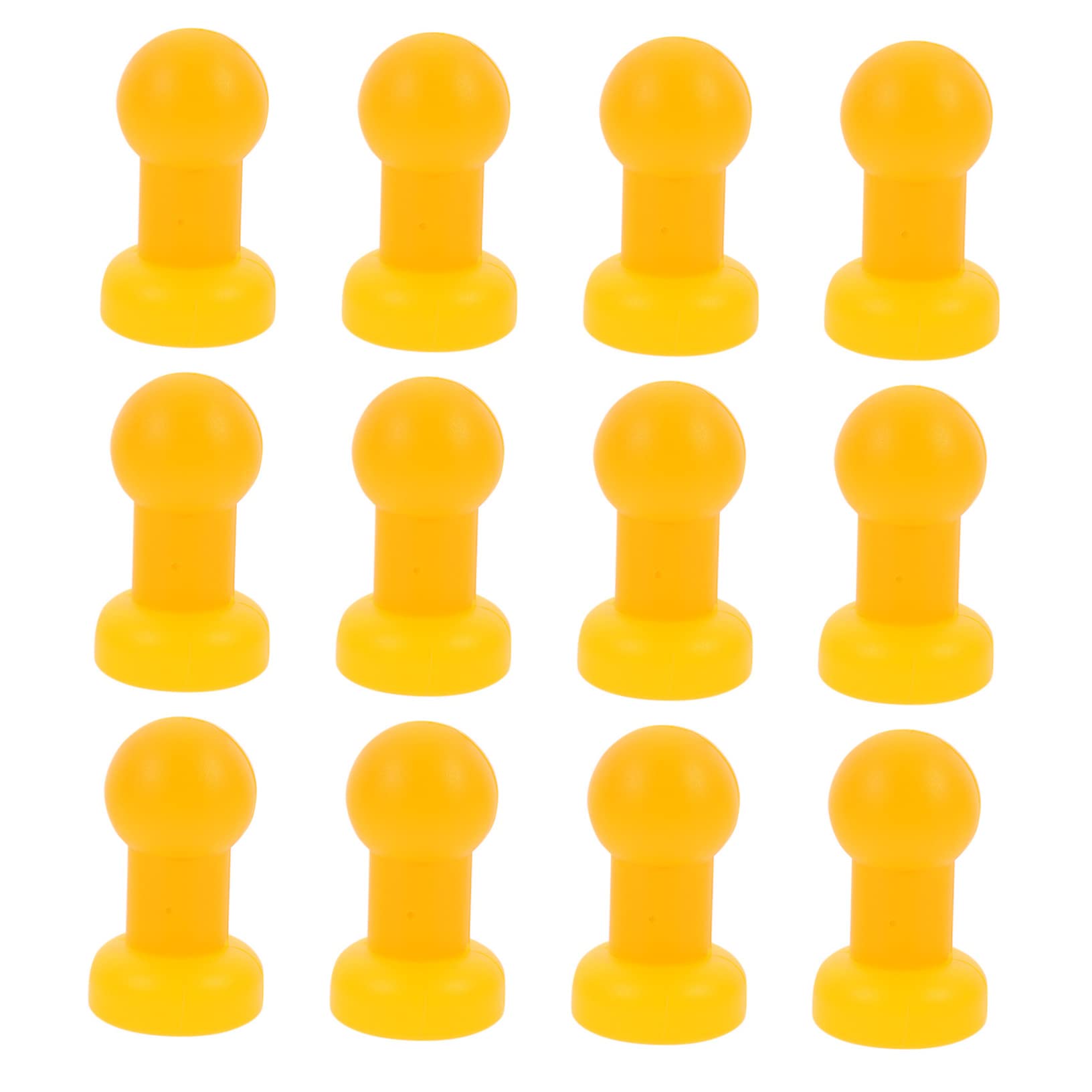 KICHOUSE 12Pcs Durable Plastic Trampoline Pole Caps Easy Installation Enclosure Accessory Replacement Parts for Secure Connections for Trampoline Safety and Stability