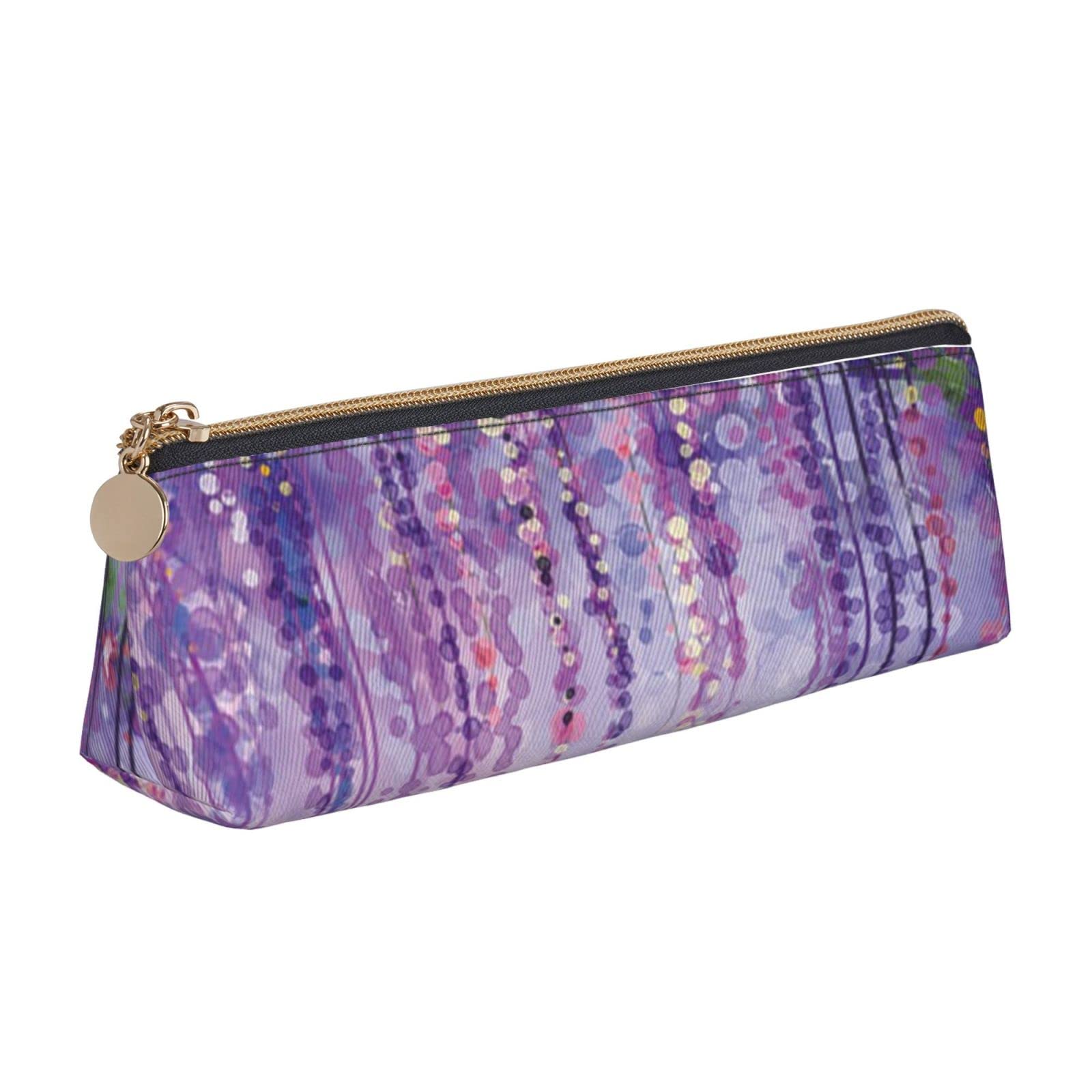 ASEELO Floral Ivy Blossoms Tree Printed Pencil Case With Zipper Pencil Pouch, Stationery Organizer, Portable Stationery Bag