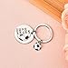 Soccer Player Gifts Keychain for Women Men Soccer Goalie Gifts Keychain for Best Friend Birthday Gifts for Daughter Son Football Soccer Lovers Gift Ideas My Goal Is To Deny Yours Soccer Keychain