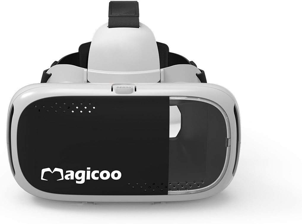 Slim Style VR Headset, 360 Degree Immersive 3D Virtual Reality Goggles for iPhone and Android, Light Weight Mobile Video Game Movie Accessories for 4.7-6.0 inch Smartphone