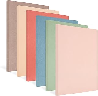 8.5x11 Colored Cardstock 30 Sheets, 230gsm/85lb Assorted Colors Heavy Cr...