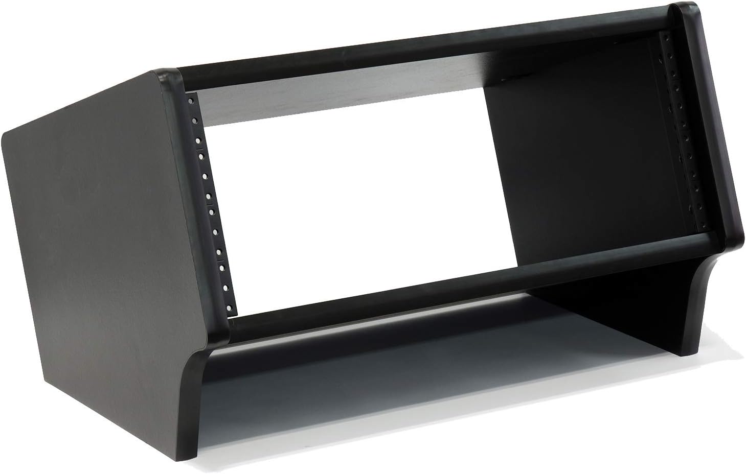 4 Space (4U) | Black Angled Desktop Rack Pod Turret