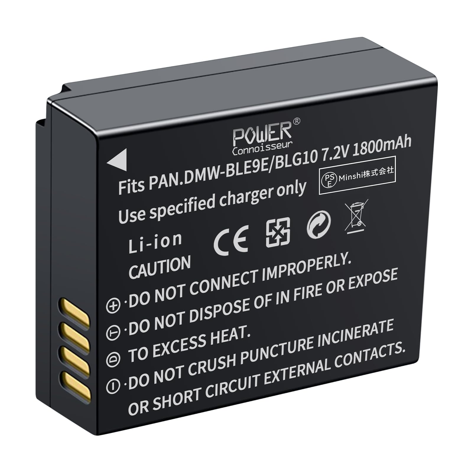 Amazon | 「Power-connoisseur」 PANASONIC対応 DMW-BLE9 / BLG10 /DC