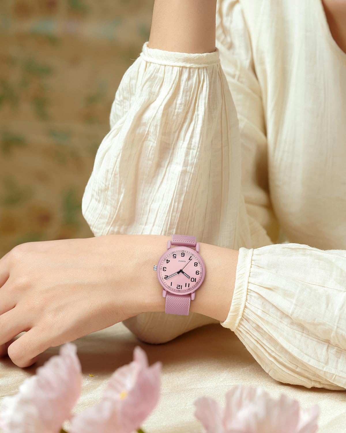 CIVO Reloj Mujer Analogico Minimalistas: Impermeable Goma Casual Cuarzo - Deportivo Moda Clasico Regalo Relojes Pulsera Mujer