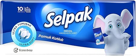 Selpak Pocket Hanky Tissue Classic - 10 Sheets/Piece