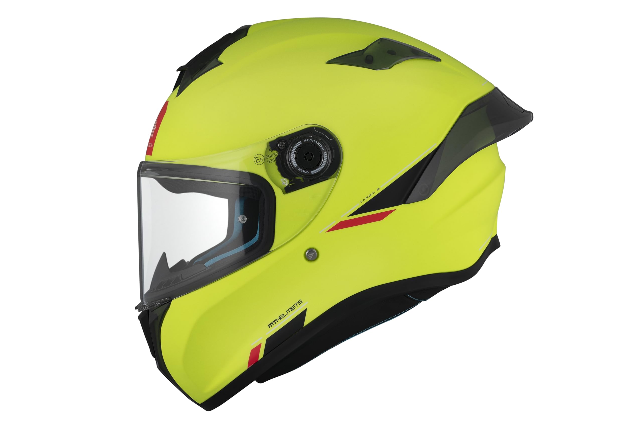 MT HELMETS Targo S – Casco Moto Integral con Visor Solar Full Vision, Pantalla Compatible con Pinlock, Interior Lavable y Cierre Micrométrico | Calota HIRP | Homologado ECE 22.06 & DOT