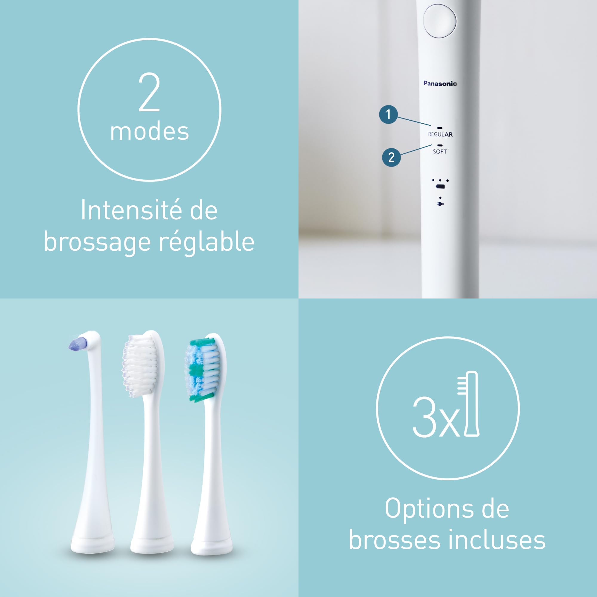 PANASONIC EW-DL83 Brosse à dents électrique sonique