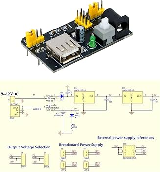Amazon.co.jp: WWZMDiB 5個 ブレッドボード電源モジュール入力 6.5~12V Amazon.co.jp: WWZMDiB 5個 ブレッドボード電源モジュール入力 6.5~12V