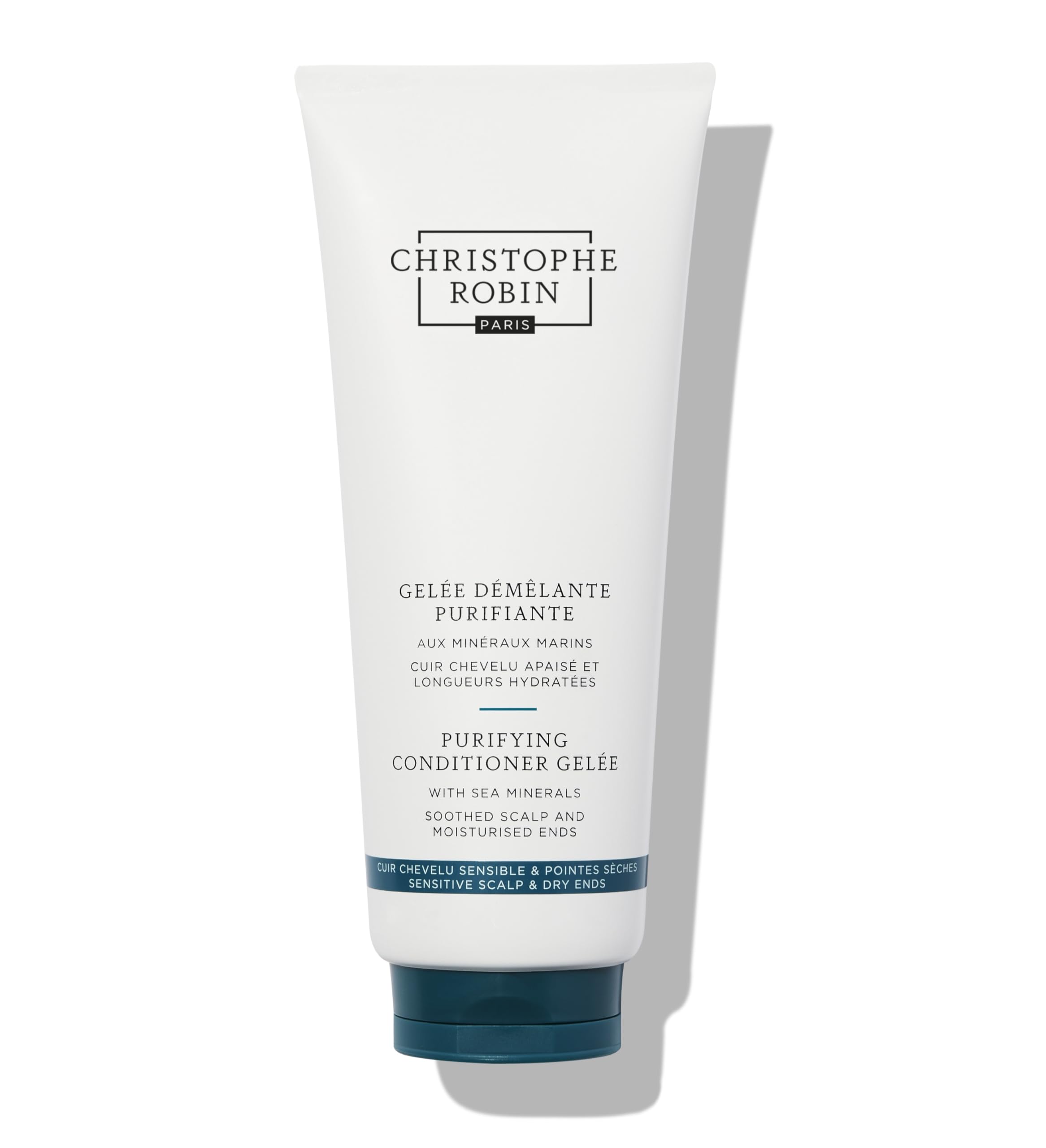 Christophe Robin Purifying Lightweight Conditioner Gelèe With Sea Minerals for Soft Lengths and Oily Scalp 6.7 fl. oz