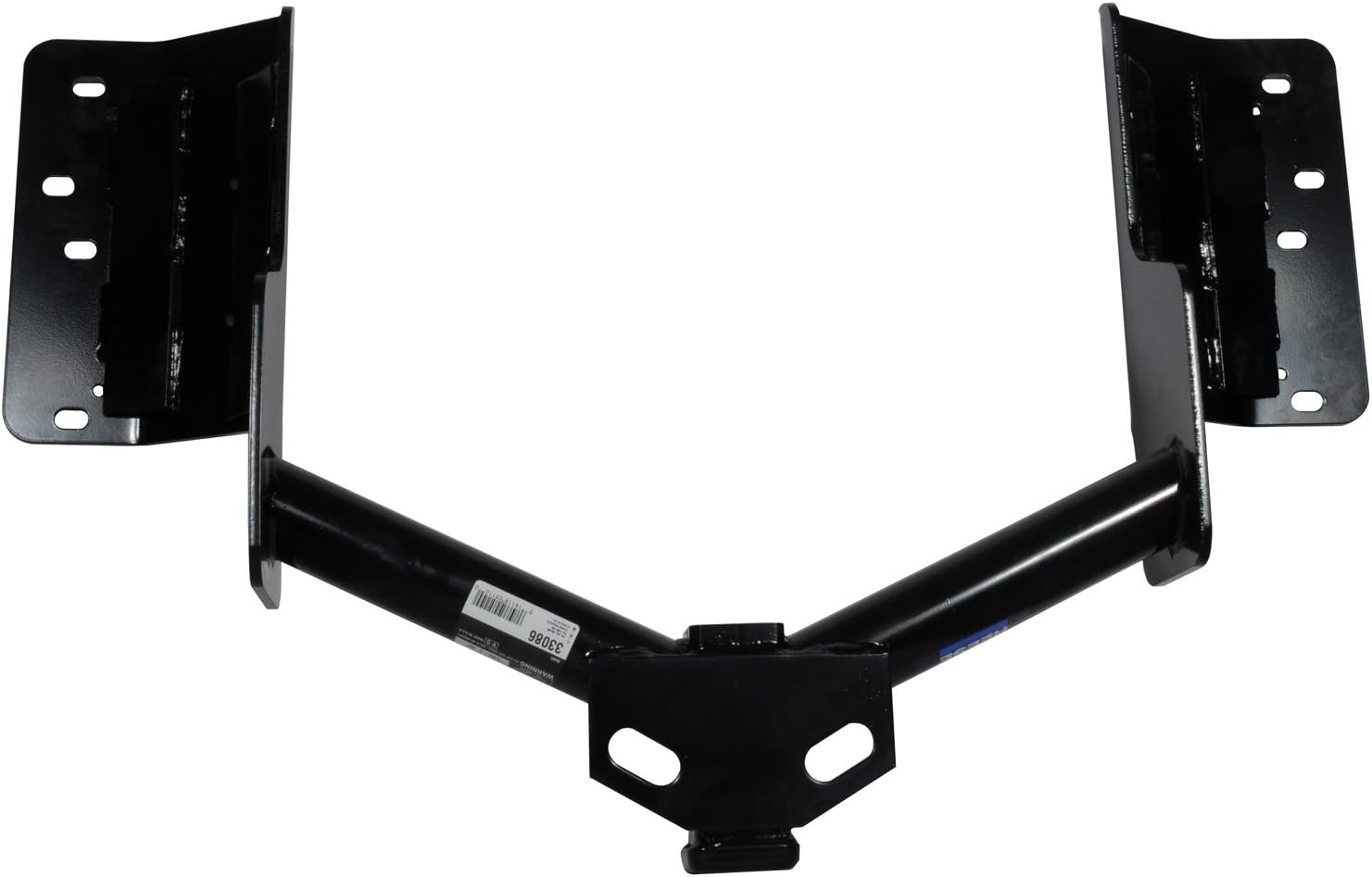 Reese 33086 Class III Custom-Fit Hitch with 2" Square Receiver opening, includes Hitch Plug Cover , Black