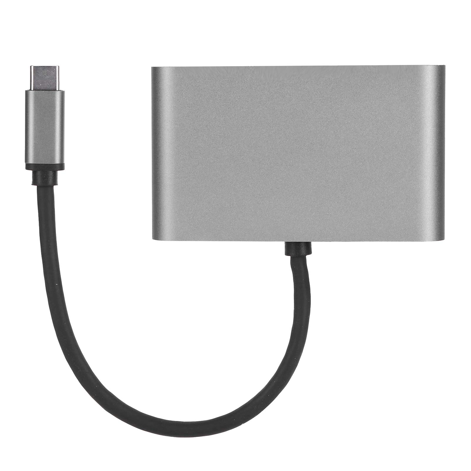 Docking Station 4K con Hub USB PD VGA, Adattatore Multifunzione di Tipo C per Notebook, Estensione Display Multischermo MST in Lega di Alluminio