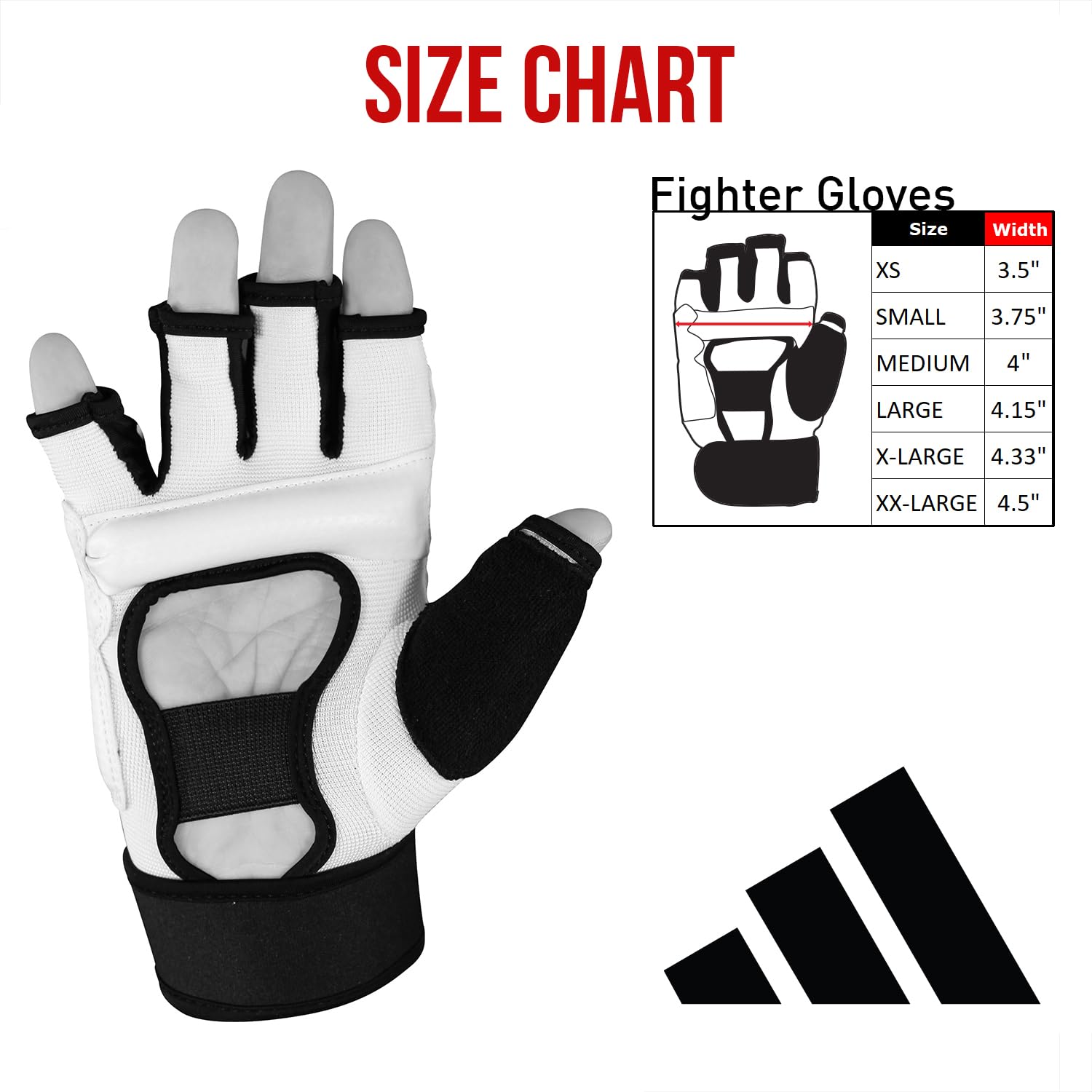 adidas Gants de Combat de Taekwondo Unisexes approuvés WT pour Arts Martiaux WTF TKD Sports de Combat pour Arts Martiaux WTF TKD Sports de Combat