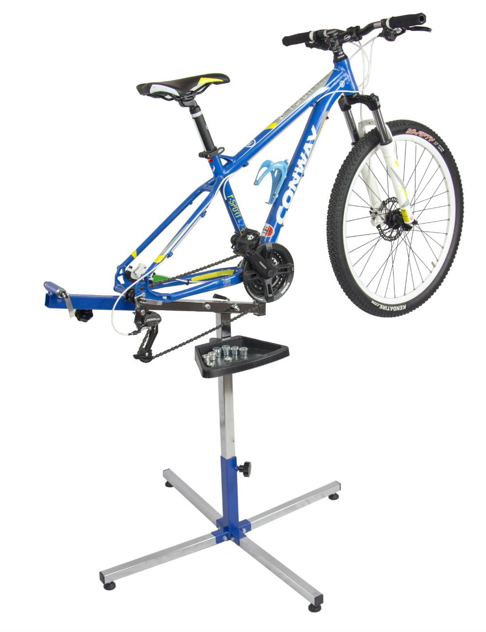 Gioma Bikestand cavalletto Supporto Manutenzione e Soccorso, richiudibile Competition GC 205-00 100% Made in Italy