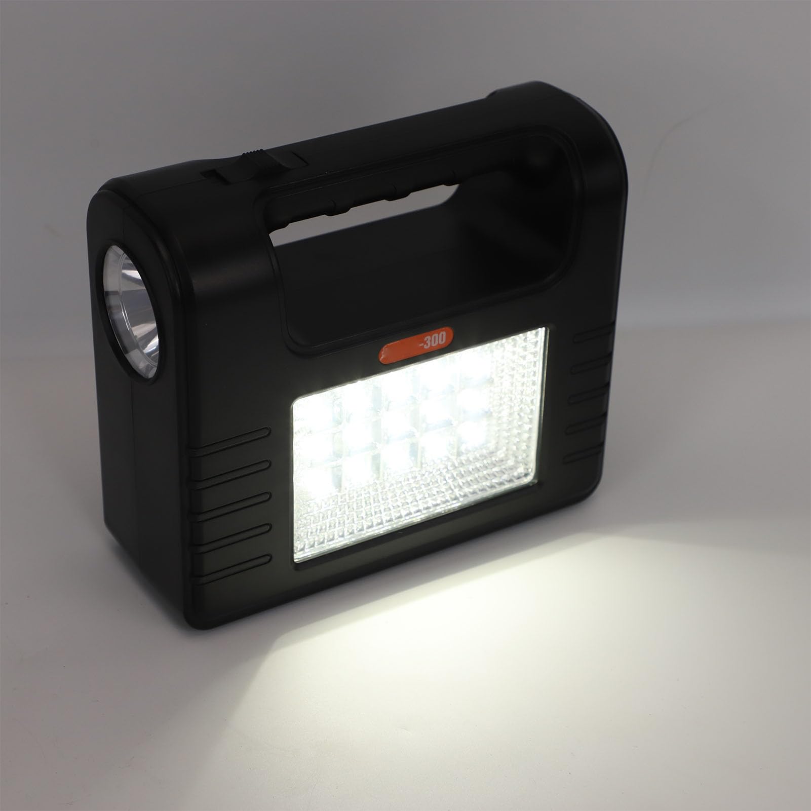 Centrale Elettrica Portatile, Backup di Emergenza Domestica da 12000 MAh con Pannello Solare a 3 Lampadine, Generatore Solare per Emergenza all'aperto Campeggio Viaggi Blackout