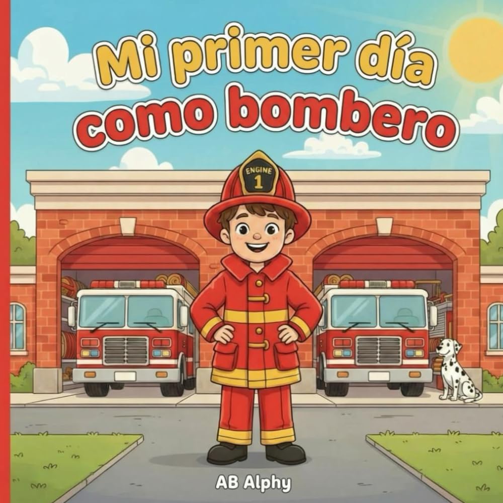 Mi Primer Día como Bombero: Una divertida historia sobre valentía y trabajo en equipo para niños: 1