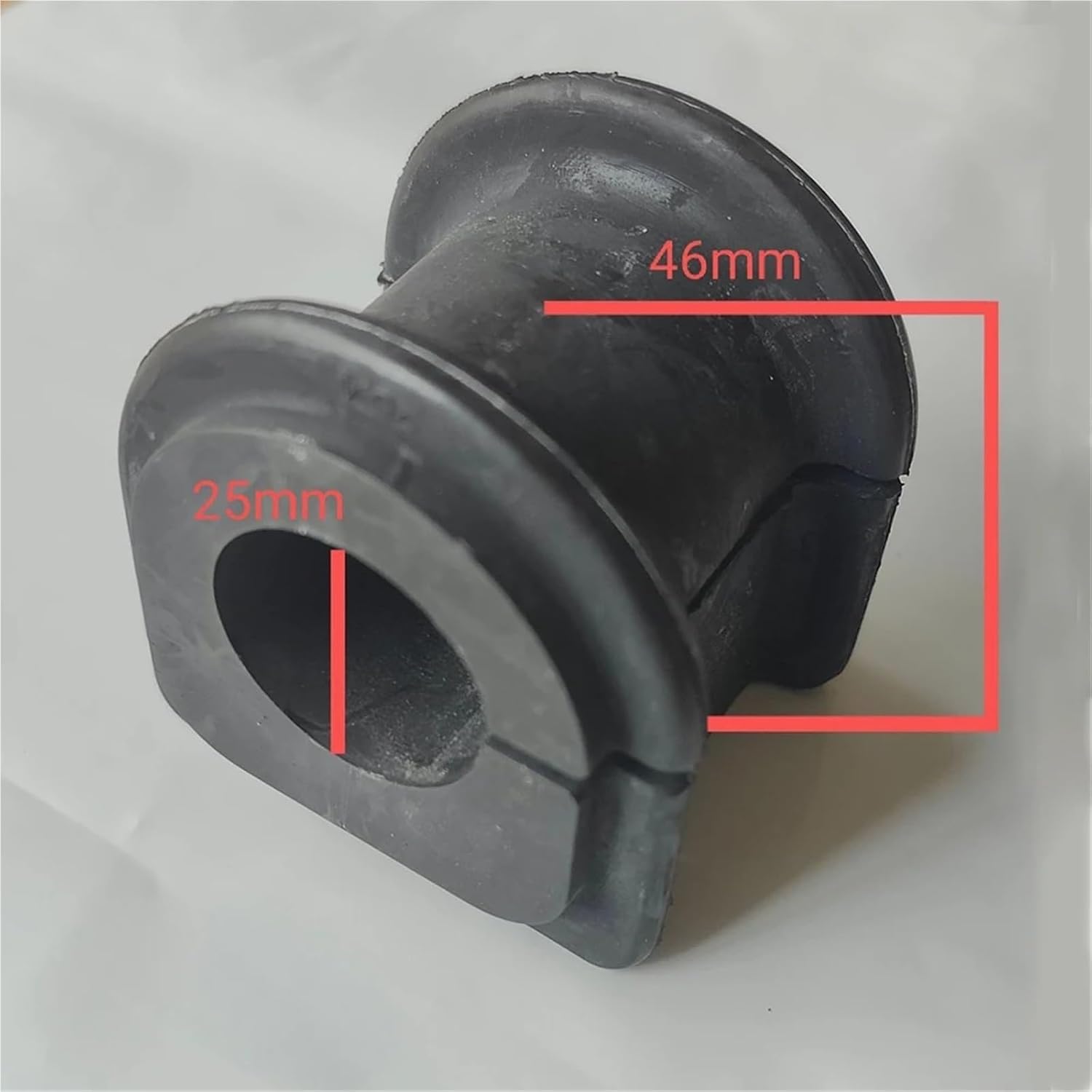 Suspension Bushing Kit For Subaru For Outback BR 2.5L 2009-2014 For Legacy Wagon BR 2.0L 2PCS Front Stabilizer Bushing Rubber 20414-AJ020