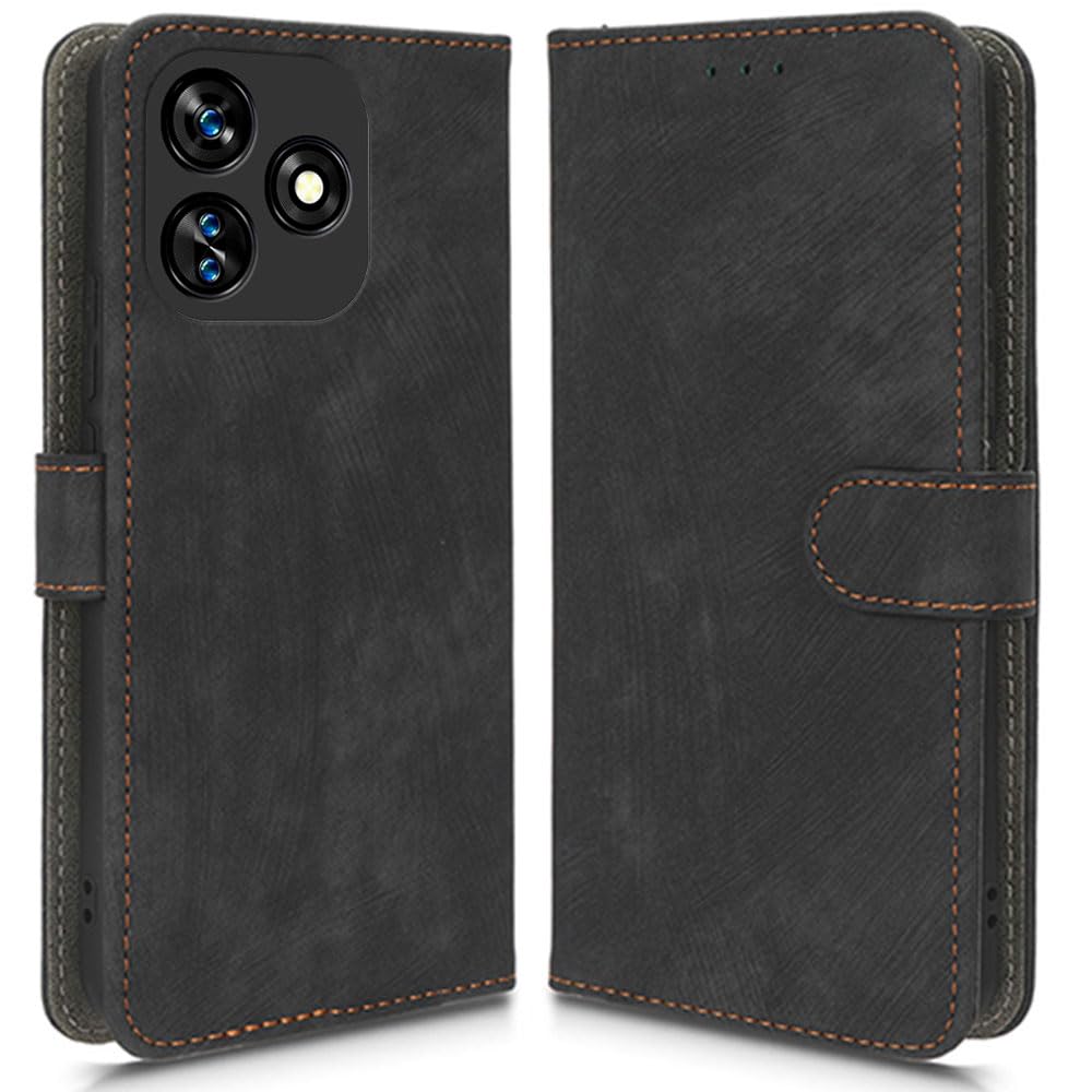 Custodia Portafoglio Per OUKITEL C51 - Pelle PU, Con Vetro Temperato