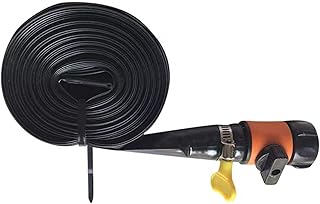 QISUO Trampline Sprinkler,12 Meters Trampline Sprinkler - Heavy Duty Hose Kids Fun Summer Outdoor Water Game Sprinkler Outdoor Yard Summer Games Waterpark Toys