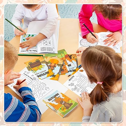 24 PCS Autumn Activity Books for Kids - image 6