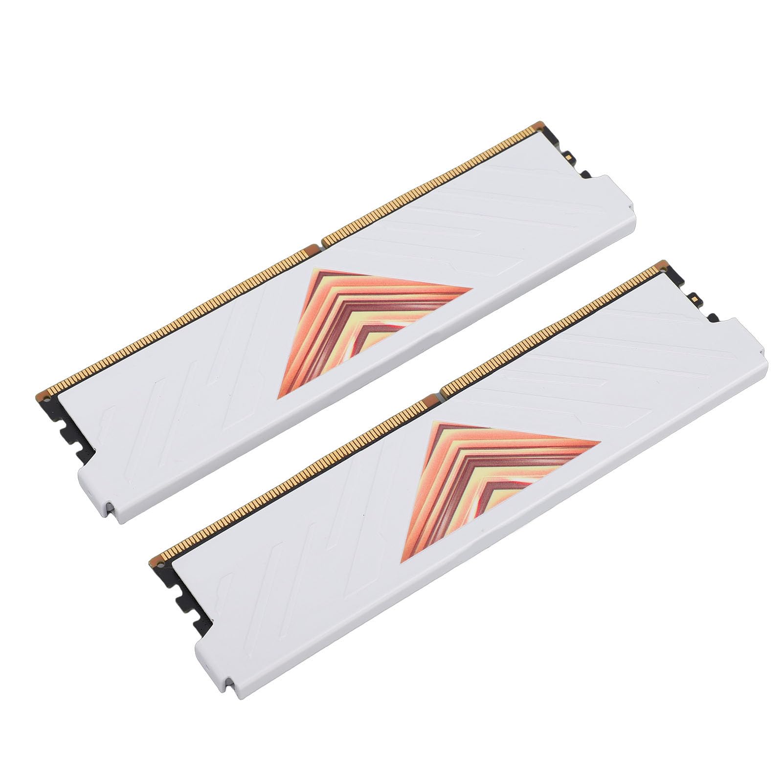 AMONIDA Zestaw Pamięci RAM do Komputerów Stacjonarnych 8 GB 3600 MHz DDR4 do Gier i zastosowań biurowych. Wysoka wydajność (WHITE)