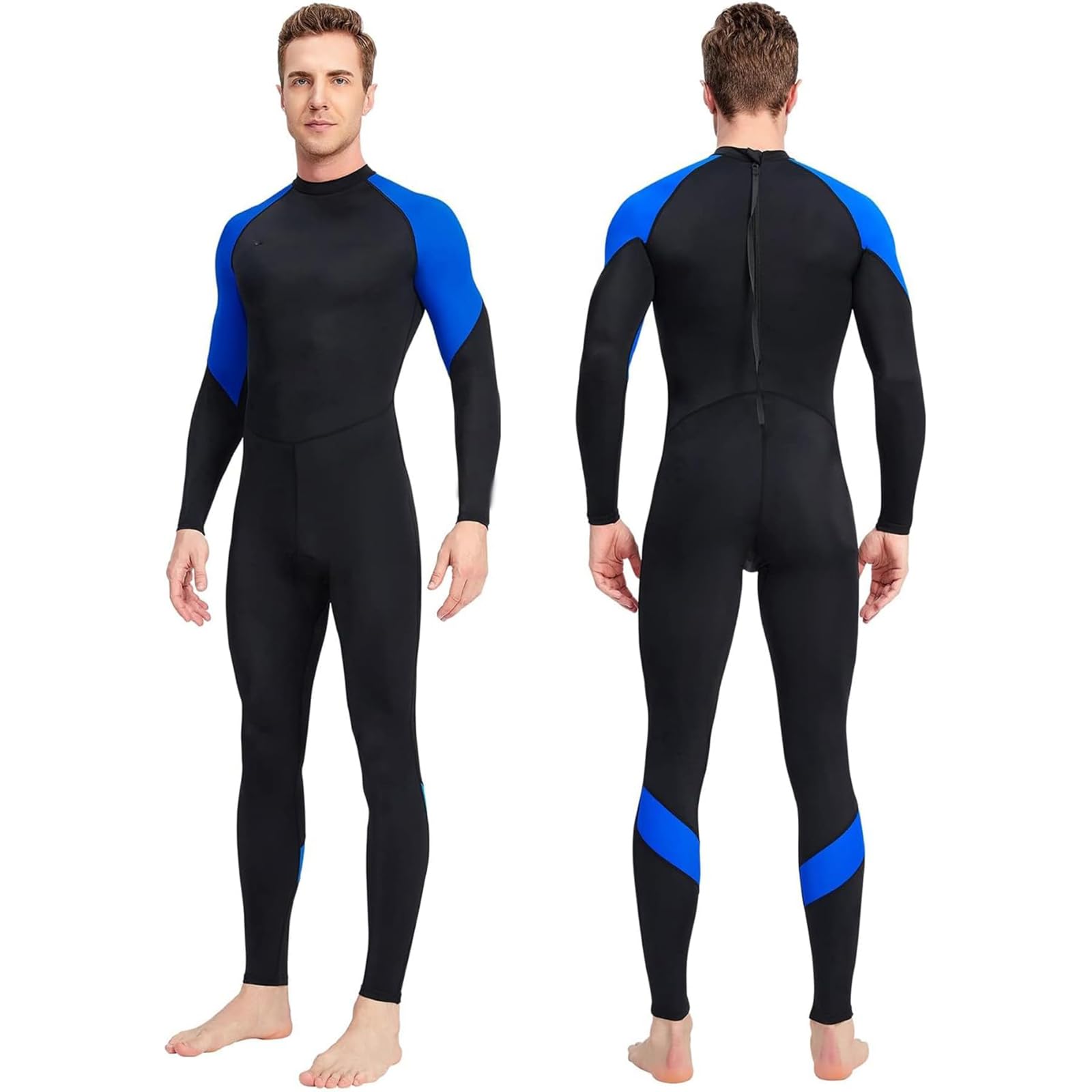 Mens Wetsuits Jumpsuit 92% nylon +8% spandex 3/2mm and 5/4mm Full Body Diving Suit for Men and Women