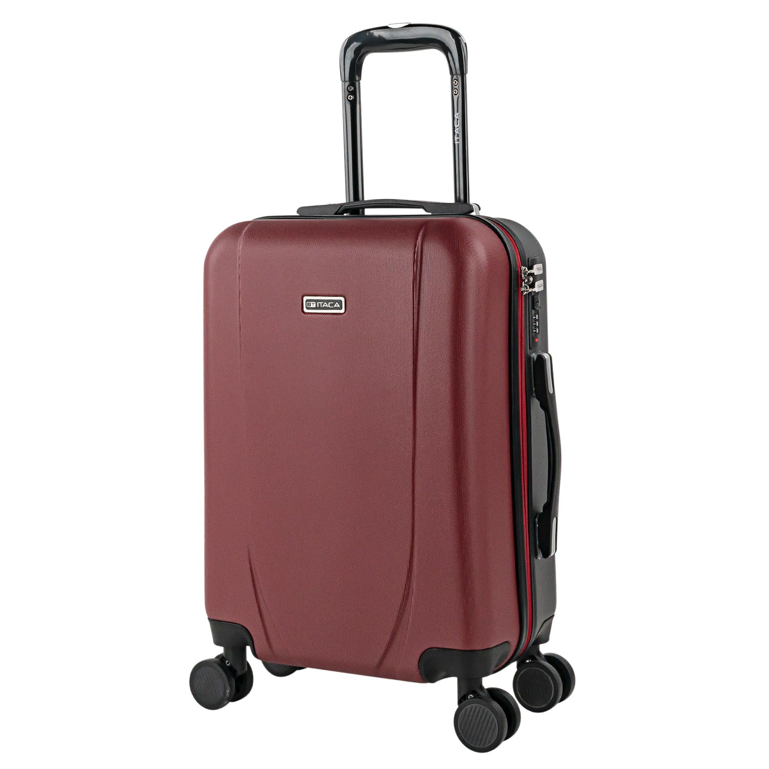 ITACA - Maleta de Cabina 55x40x20 - Maletas De Viaje Cabina Rígidas Trolley con 4 Ruedas Dobles para Avion Ligera Equipaje De Mano Candado de Combinación. Compatible Ryanair, Verde Menta — view 19