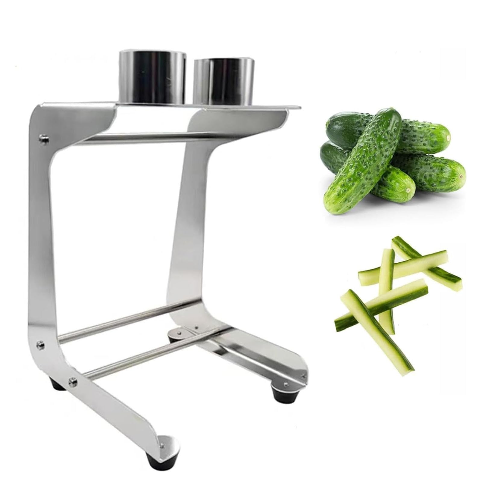 Cortador de verduras, cortador de palitos de zanahoria, utensilio de cocina, corte rápido 10 rebanadas/minuto, preparación de comidas sin esfuerzo y preparación de ensaladas