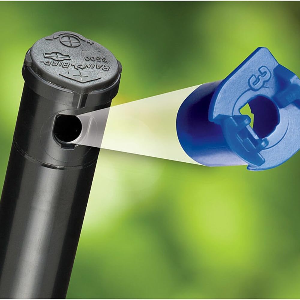 Set di 5 IRRIGATORI R.Bird 3504-PC. Portata da 4,60 a 10,70 metri. Filettatura femmina 1/2", nero