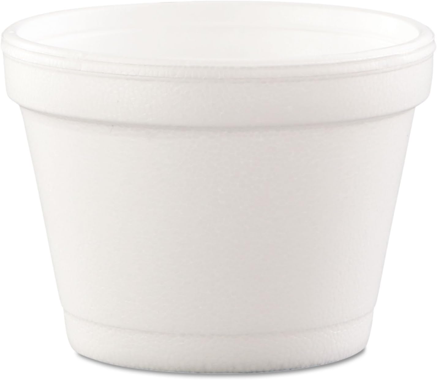 Dart DCC 4J6 Bowl Containers, Foam, 4oz, White (Case of 1000)
