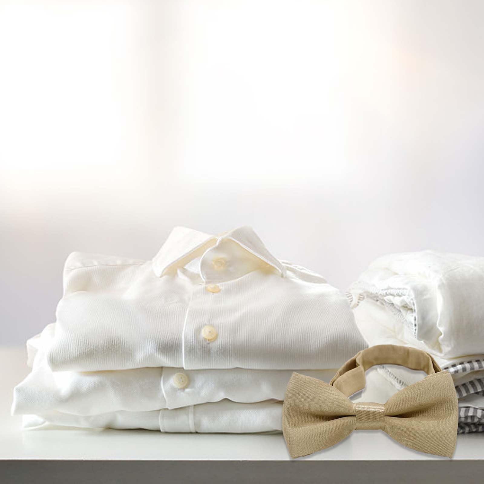 Klassische gebundene Fliege Kids & Men’Formal Solid, Verstellbar Vorgebundene Fliege Herren Jungen Anzug Fliege, Handgefertigt, für Erwachsene & Kinder für Hochzeitsfeier Ausgefallene